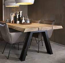 24 top modern industrial dining furniture set design and decorating ideas dini table a manger bois et metal table de salle a manger bois table salle a manger