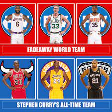 This Fadeaway World Team Would Beat Stephen Currys All-Time Team In The  Greatest NBA Finals Ever - Fadeaway World