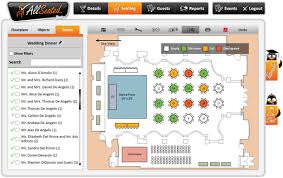 allseated will create a digital map of your wedding