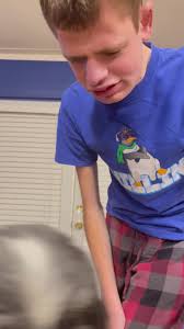 Joshua was not happy with Chip the other night. He tried fussing and that  didn’t work! He then tried being nice!