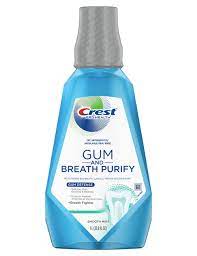 For some of their products, it includes only a little ewg scientists reviewed the crest gum care mouthwash cool wintergreen product label collected on. Crest Pro Health Gum And Breath Purify Mouthwash Crest