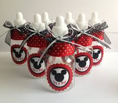 12 Small 3 5 Minnie And Mickey Mouse Baby Shower Etsy
