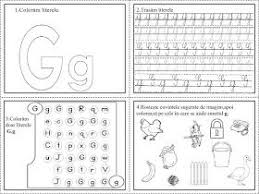 Educatia Conteaza Sarbu Roxana Cristina Literele G H ă I A Preschool Math Kindergarten Crafts Spring Activities