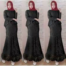 Baju pengantin adat batak toba. Gambar Gamis Duyung Brokat Gambar Islami