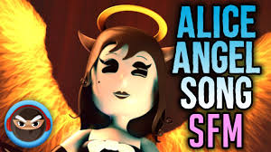 Alice angel from another bendy and the ink machine doodles by timethehobo. Sfm Alice Angel Song Angel Of The Stage Bendy And The Ink Machine Song Youtube