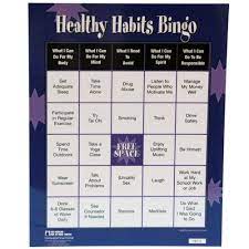 There are 12 cards included. Healthy Habits Bingo Game Healthy Habits Bingo Games Bingo