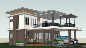 These terraced house design ideas offer flexibility and variety. Two Story Modern House With Three Bedrooms And A Very Spacious Terrace Pinoy Eplans