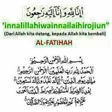 Lalu wiridkan doa agar dia ingat kita sebanyak 33 kali, tutuplah wirid doa tersebut. Aida Deq Su Dari Allah Kita Datang Kepada Allah Kita Kembali