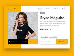Web Profile Design Idea Simple Web Design Webpage Design Profile Design
