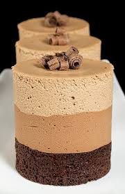 Triple Chocolate Mousse Cake Recipe Triple Chocolate Mousse Cake Desserts Chocolate Mousse Cake