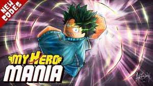 My hero mania is a roblox game created in 2020 that has gained a lot of popularity recently. My Hero Mania Codes Quirks And Bosses Mydailyspins Com