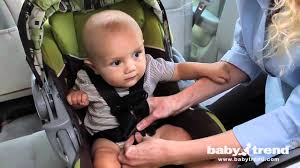 Installing the car seat base with a seat belt. Baby Trend Flex Loc Infant Car Seat Part 2 Youtube