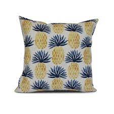 Maybe you would like to learn more about one of these? Pineapple Stripes Geometric Print Outdoor Pillow On Sale Overstock 15433621