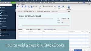 When you void a check, quickbooks: How To Reissue A Check In Quickbooks Process To Void A Check