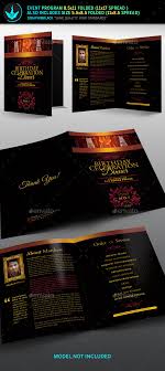 Program template purple & gold metallic. Pastor Birthday Graphics Designs Templates From Graphicriver