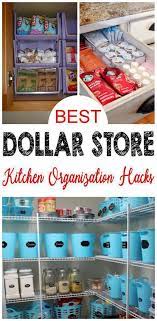 Dollar Store Hacks For The Best Kitchen Organization Easy Diy Dollar Tree Craft Project Ideas Great Id Dollar Store Diy Diy Pantry Organization Dollar Stores