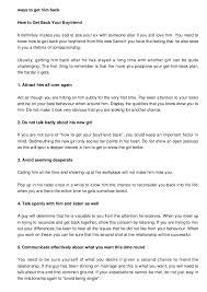After a breakup, you will do stupid things, crazy things, embarrassing things. 5 Tips To Get Back With Your Ex Boyfriend After A Bad Breakup