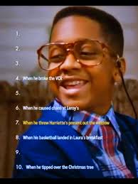 YES Urkel #familymatters