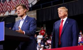Afternoon Update: Trump picks Dr Oz to run Medicare; bullying reports  increase at Rio Tinto; and the new word for cost-of-living rage | Australia  news | The Guardian