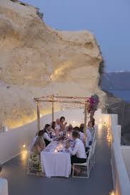 Who Else Is Game For An Intimate Surprise Reception Party In Greece Small Beach Weddings Candle Light Dinner Greece Wedding