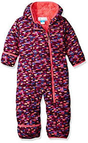 Amazon Com Columbia Baby Girls Frosty Freeze Bunting Dark