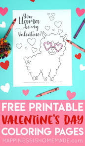 Free Llama Flamingo Valentine Coloring Pages You Re Going To Love These Free Printable Valentines Coloring Pages Valentine Coloring Pages Valentine Coloring