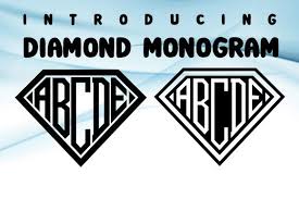 Old slavic alphabets and new fonts. Diamond Monogram Font By Vladimirnikolic Creative Fabrica In 2020 Diamond Monogram Monogram Fonts Decorative Font