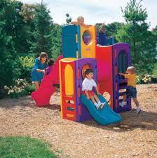 This fun backyard little tikes playground climber features a large sliding board and a smaller kids slide. Little Tikes 4370 Playground Tropical Buy Online At Best Price In Uae Amazon Ae