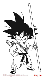 How To Draw Kid Goku From Dragon Ball Mangajam Com In 2020 Dragon Ball Artwork Dragon Ball Art Dragon Ball Wallpapers