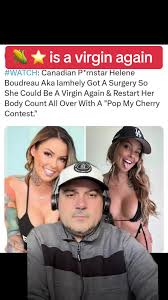 🌽 ⭐️ #heleneboudreau is a born again virgin thanks to surgery ...