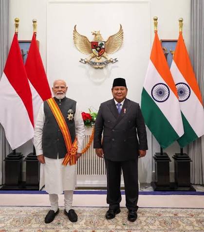 यशस्वी प्रधानमंत्री श्री @narendramodi जी को इंडोनेशिया के सर्वोच्च नागरिक  सम्मान "Bintang Adipurna of the Republic of Indonesia" से सम्मानित किया जाना  प्रत्येक ...