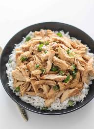 Don't call it dry and never call it bland. Slow Cooker Korean Pulled Chicken Destination Delish