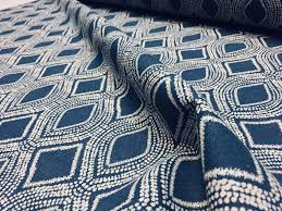 Navy blue floral upholstery fabric. Art Deco Damask Floral Fabric Navy Blue Curtain Upholstery Linen Look 140cm Wide 5c06b1b55 Jpg Lush Fabric
