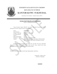 Surat keterangan domisili adalah surat pernyataan resmi sebagai keterangan tempat tinggal atau syarat izin usaha. Contoh Surat Domisili Rt Dan Rw Contoh Surat