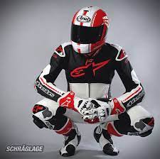 Alpinestars Lederkombi Atem Einteiler Grosse 56 Schwarz Weiss Rot 1pc 1 Teilig Herren Lederschuhe Alpinestars Lederkombi Leder
