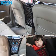 1pc Car Seat Crevice Pocket Luggage Hooks Hanging Organizer Holder Car Elastic Seat Bag Mesh Net Storage Bag Kid Baby Car Seats Car Seats Interior Accessories