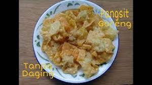 Cobain resep pangsit goreng isi sayur yuk, moms. Resep Pangsit Goreng Enak Tanpa Daging Youtube