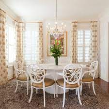 The most common use of a transom for a dining room is over an opening that leads into the room. Dining Room Window Treatments Houzz