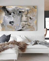 Bedroom Black And Gold Wall Decor Grey And Gold Wall Art Black Gold Print Contemporary Art Abstract Painting Gold Leafing Wall Art Canvas Watercolors Print Modern Decor Gold Canvas Abstract Painting Abstract Art Painting