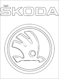 39+ superhero logos coloring pages for printing and coloring. Coloring Pages Coloring Pages Skoda Logo Printable For Kids Adults Free