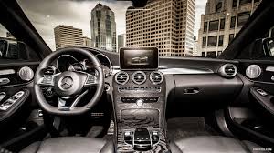 Đã lên vô lăng,mặt ca lăng,cửa gió điều hoà. 2015 Mercedes Benz C Class C300 4matic Us Spec Interior Caricos