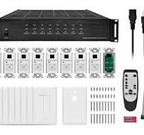 Monoprice 8-Zone Home Audio Multizone Controller and Amplifier Kit NO LOGO