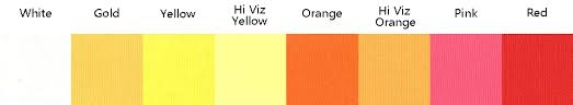 Dye Sublimation Colour Chart And Cut Sew Color Chart Bucksports