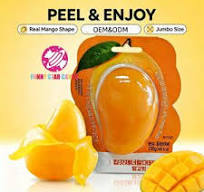 Mango Shape Jelly Candy - Soft Fruity Gummy Treat - Bulk Pack
