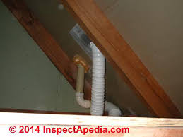 The puny vent in the bathroom moves enough air to get moisture out after you take a shower, but it takes its sweet time. Routing A Bath Vent Duct Down Out Or Up Through An Attic Or Roof