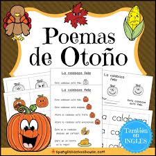 Poemas De Otono Fall Poems In Spanish Autumn Poems Poems Mini Books