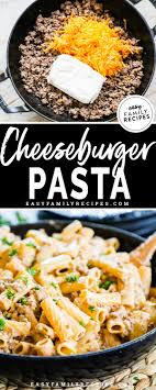 While this dish call for some specialty ingredients, you can substitute regular macaroni for the pastitsio macaroni and parmesan for the kefalotyri cheese in a pinch. Cheeseburger Pasta Easy Family Recipes