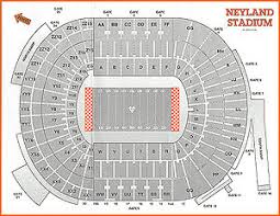 Neyland Stadium Seating Chart Information
