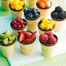 Mini Obst Tortchen Mit Frischen Fruchten Rezept Rezepte Fingerfood Und Mini Obstkuchen