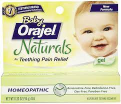 Baby Orajel Naturals Teething Pain Medicine Gel Tagsale Co